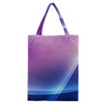 Purple Blue Wave Classic Tote Bag