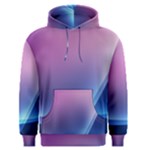 Purple Blue Wave Men s Pullover Hoodie