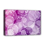 Purple Bubble Art Deluxe Canvas 18  x 12  (Stretched)