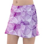 Purple Bubble Art Tennis Skirt