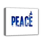 Peace Bird Deluxe Canvas 14  x 11  (Stretched)