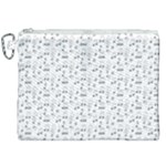 Music Notes Background Wallpaper Canvas Cosmetic Bag (XXL)