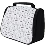 Music Notes Background Wallpaper Full Print Travel Pouch (Big)