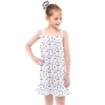 Music Notes Background Wallpaper Kids  Overall Dress
