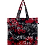 Emo Graffiti Canvas Travel Bag