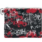 Emo Graffiti Canvas Cosmetic Bag (XXXL)