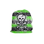 Deathrock Skull Drawstring Pouch (Medium)