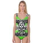 Deathrock Skull Princess Tank Leotard 