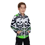 Deathrock Skull Kids  Windbreaker