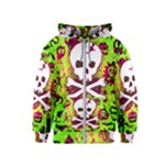 Deathrock Skull & Crossbones Kids  Zipper Hoodie