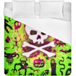 Deathrock Skull & Crossbones Duvet Cover (King Size)