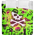 Deathrock Skull & Crossbones Duvet Cover Double Side (King Size)