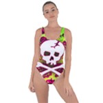 Deathrock Skull & Crossbones Bring Sexy Back Swimsuit