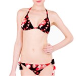 Love Heart Splatter Classic Bikini Set