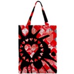 Love Heart Splatter Classic Tote Bag