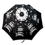 Morbid Skull Folding Umbrella