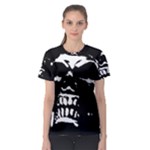 Morbid Skull Women s Sport Mesh Tee