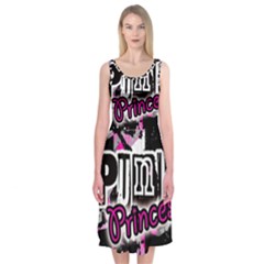 Punk Princess Midi Sleeveless Dress from UrbanLoad.com