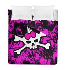Punk Skull Princess Duvet Cover Double Side (Full/ Double Size) from UrbanLoad.com