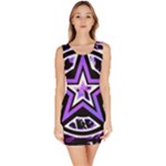 Purple Star Bodycon Dress