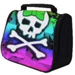 Rainbow Skull Full Print Travel Pouch (Big)