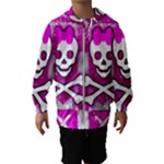 Skull Princess Kids  Hooded Windbreaker