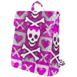 Skull Princess Flap Top Backpack