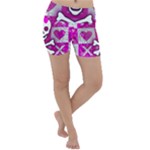 Skull Princess Lightweight Velour Yoga Shorts