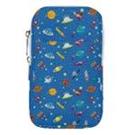 Space Rocket Solar System Pattern Waist Pouch (Small)