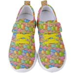 Fishes Cartoon Women s Velcro Strap Shoes