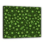 Seamless Pattern With Viruses Canvas 20  x 16  (Stretched)