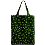 Seamless Pattern With Viruses Zipper Classic Tote Bag