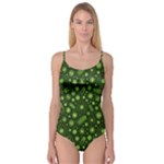 Seamless Pattern With Viruses Camisole Leotard 