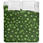 Seamless Pattern With Viruses Duvet Cover Double Side (California King Size)