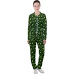 Seamless Pattern With Viruses Casual Jacket and Pants Set