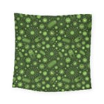 Seamless Pattern With Viruses Square Tapestry (Small)