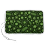 Seamless Pattern With Viruses Pen Storage Case (M)
