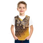 Honeycomb With Bees Kids  SportsWear