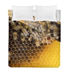 Honeycomb With Bees Duvet Cover Double Side (Full/ Double Size)