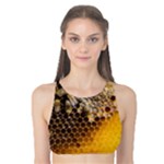 Honeycomb With Bees Tank Bikini Top