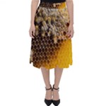 Honeycomb With Bees Classic Midi Skirt