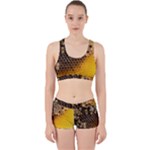Honeycomb With Bees Work It Out Gym Set