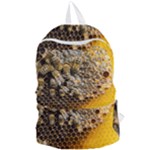 Honeycomb With Bees Foldable Lightweight Backpack