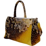 Honeycomb With Bees Duffel Travel Bag