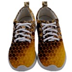 Honeycomb With Bees Mens Athletic Shoes