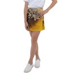 Honeycomb With Bees Kids  Tennis Skirt