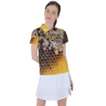 Honeycomb With Bees Women s Polo Tee