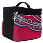 Red Mandala Make Up Travel Bag (Small)
