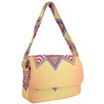 Yellow Mandala Courier Bag
