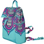 Blue Mandala Buckle Everyday Backpack